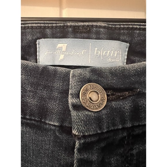 7 For All Mankind Jeans Women's Size 26~Blair~High Waist Skinny Denim - Picture 4 of 6